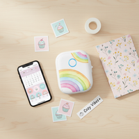 DreamPrint™ Mini Bluetooth Label Printer – Portable, Inkless & Perfect for Home Organization