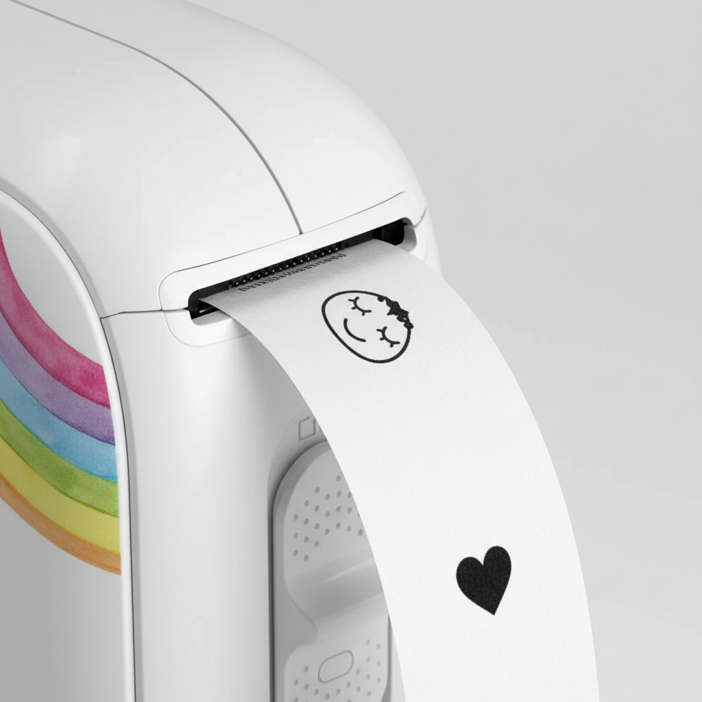 DreamPrint™ Mini Bluetooth Label Printer – Portable, Inkless & Perfect for Home Organization